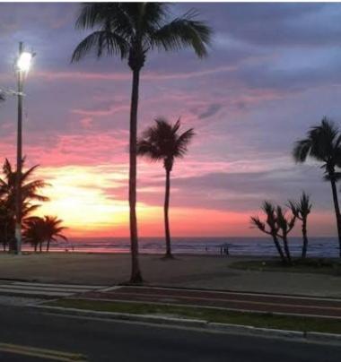 Apto Ocian Centro Praia Grande Eksteriør bilde